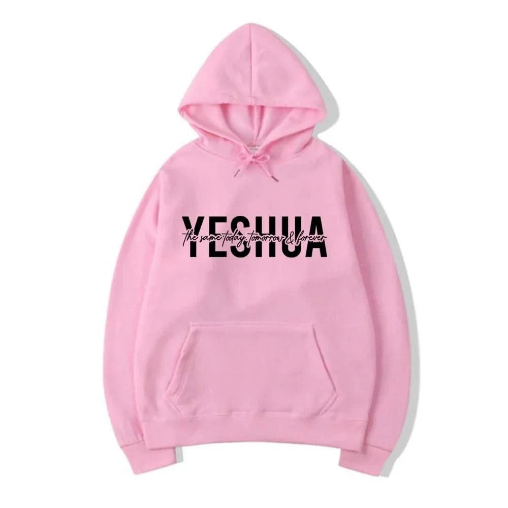 Yeshua - Women's Christian hooded sweatshirt religious hoodie with biblical scriptures gift of faith clothing of Jesus