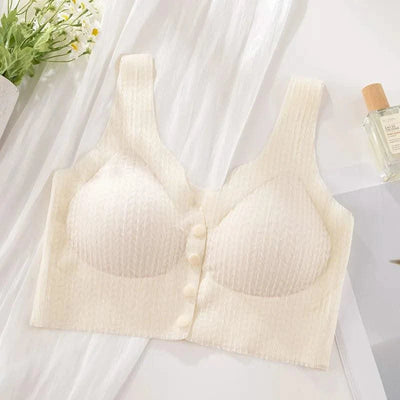 Pregnant Women's Breast-feeding Bra, Front-buttoned, Sexy, Breast-retracting, Anti-sagging, Seamless, Beautiful Back Bra, Thin