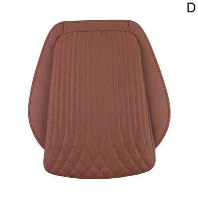54cm Breathable Car Seat Cushion Luxury Leather Commercial Vehicle Non-slip Support Pad Universal High Rebound Sponge Seat Cover