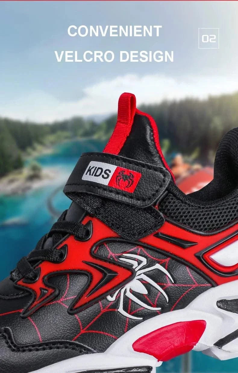 Children Boys Shoes School Sports Fashion Leather For Kids Tennis Casual Sneakers Children's Boy Running 7-12 Years Walking Shoe