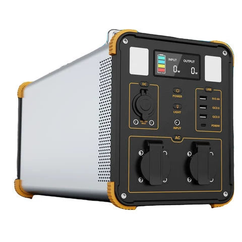 Portable Power Station 1000W  Solar   Outdoor Energy Storage  Supply