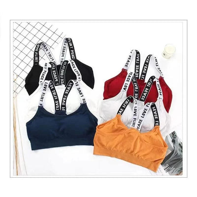 Women Sexy Sports Bra Tops For Gym Top Fitness Yoga Pad Sportswear