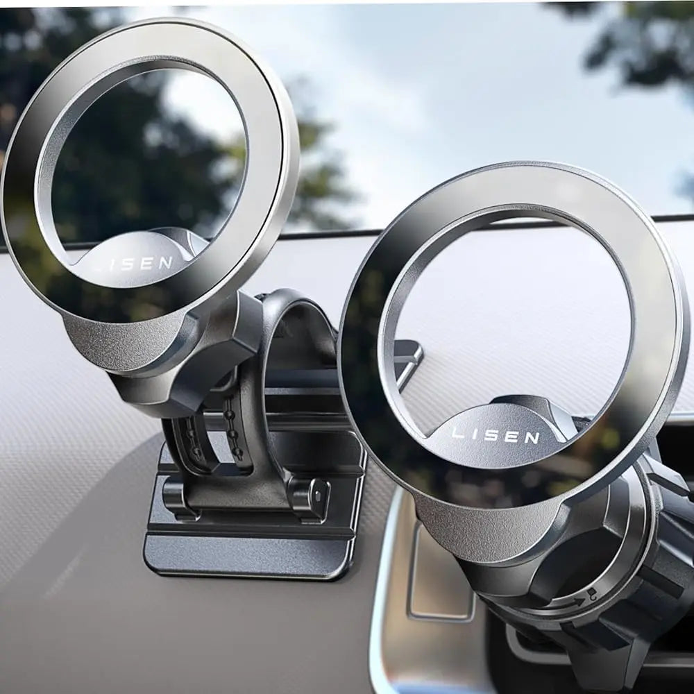 LISEN for MagSafe Car Mount for IPhone 16 15 360°Rotation Magnetic Phone Holder for Car Hands Free Cell Phone Magnetic Car Mount