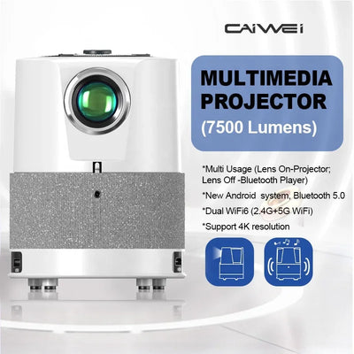Projector2024 New Products Portable Projector Mini Android Lcd 4K Smart Tvs HD 4K 1080P Home Theater Projector