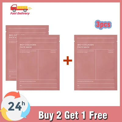 Bio-Collagen Face Mask Anti-Wrinkle Firming Overnight Mask With Hydrolyzed Moisturizing Refreshing Brightening Repair Skin Care