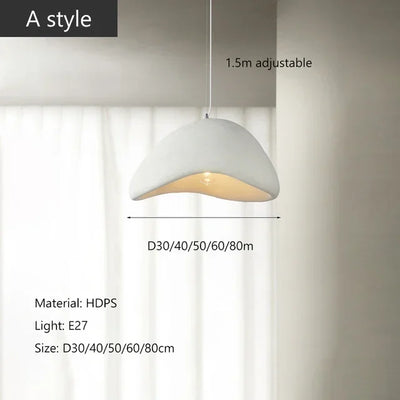 Nordic Simple Living Room Bedroom Pendant Lights Home Decor Kitchen Island Chandeliers Dining Room White Round Lighting Fixtures