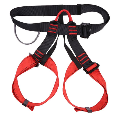 Outdoor Aerial Rock Climbing Harness Waist Half Body Protecting Safety Belt