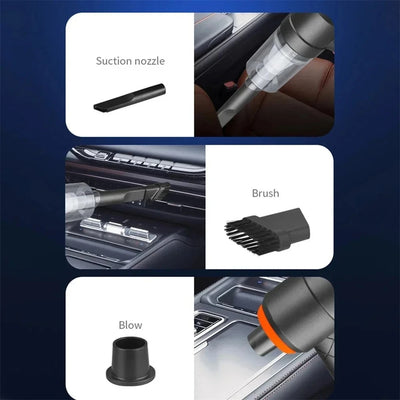 Portable Small Vacuum Cleaner For Multi Purpose Vehicles Small Household Handheld Car Vacuum Cleaner Wireless Office Dust