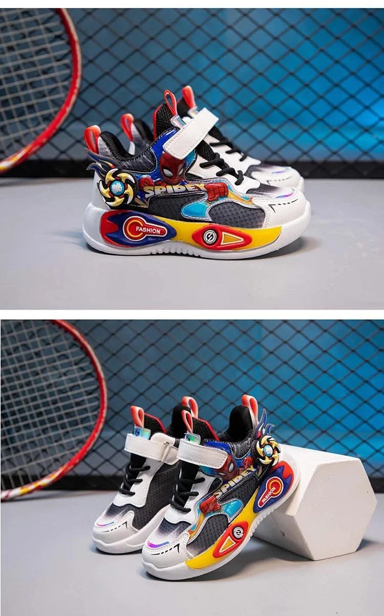 Boys' casual sports shoes | Lightweight and cushioned running shoes | 5-12 year old children's sports walking shoes | Shock abso