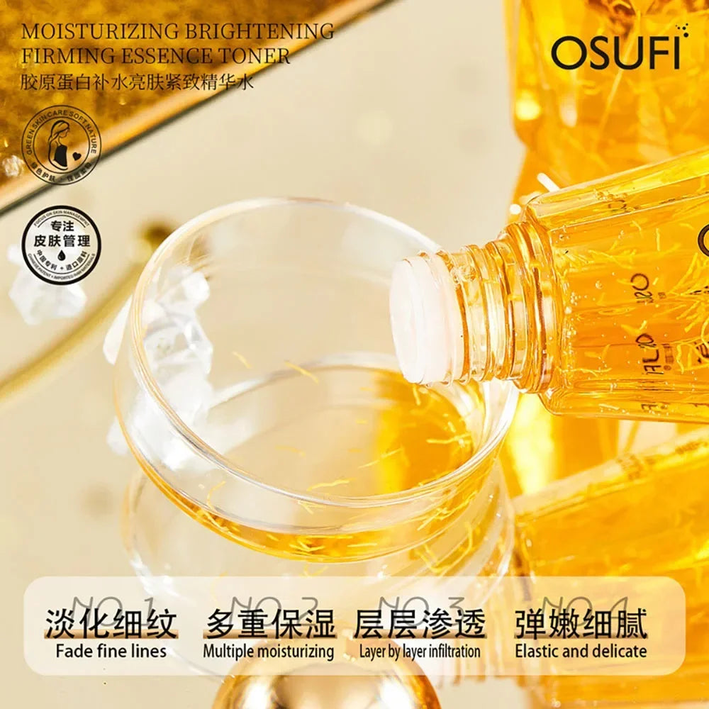 Collagen Face Serum Anti Aging Smoothing Lines Facial Care Essence Moisturizing Brighten Serum Beauty Skin Care Products