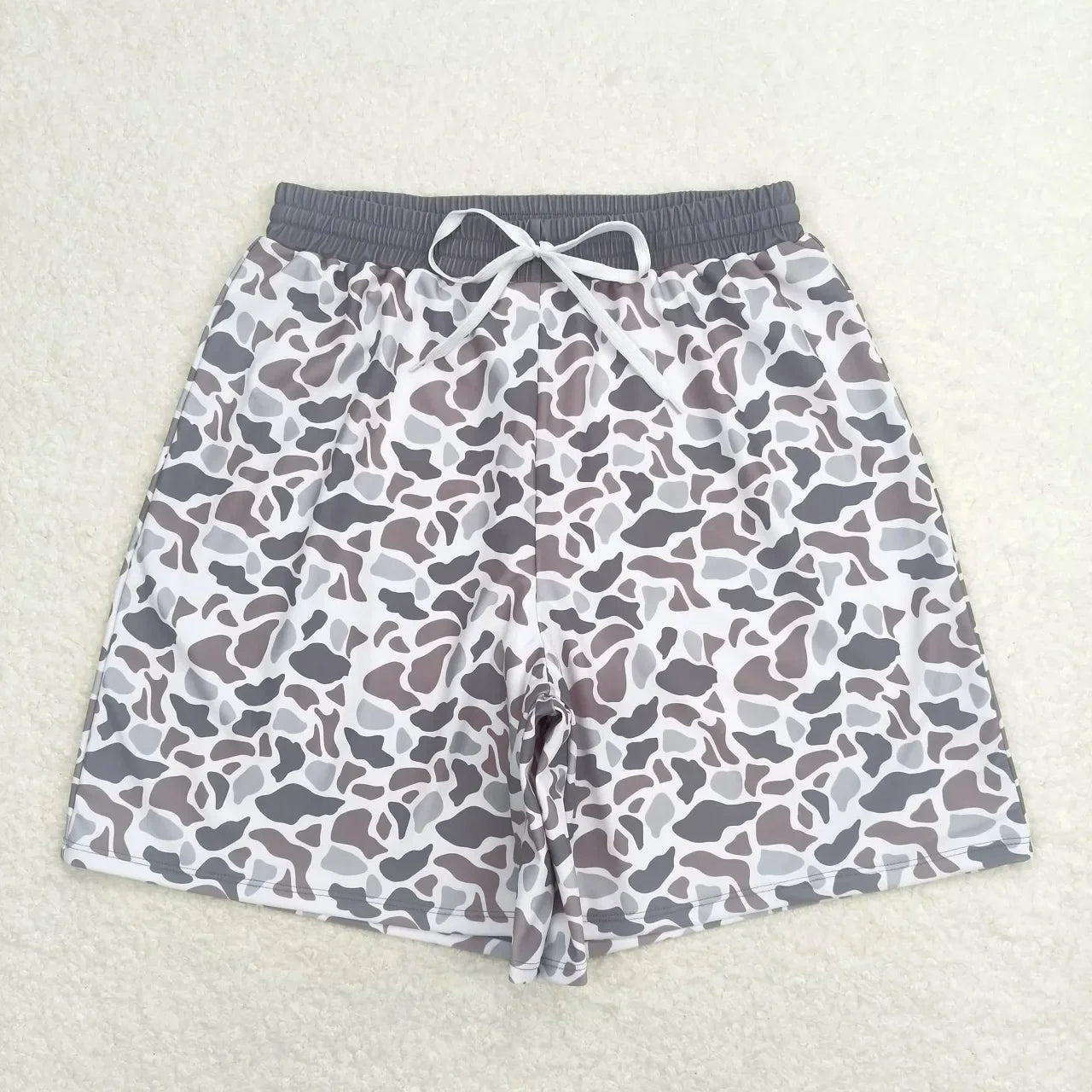 Wholesale Adult Women Swimwear Summer Sleeveless Shorts Swimsuit Set Camo Bathing Suit Clothing
