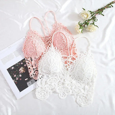 Sexy Women Underwear Breathable Bras Top Bra Push Up Female Bralette Wireless Lace Lingerie Comfort Invisible Brassiere