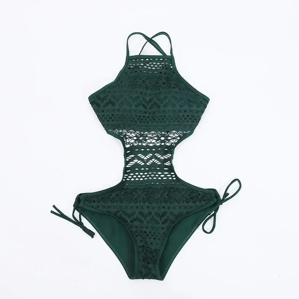 New 2024 Women's Sexy Swimwear Bikini Sport Fitn Swimming Fem Holl Swimsuit Trendy Summer Beachwear Casual Swimwear