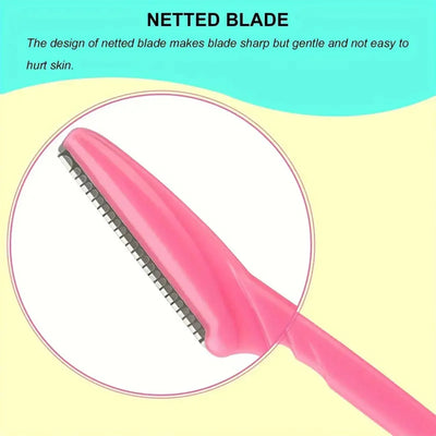 5pcs Razor and Face Razor for Women and Men, Eyebrow Hair Trimmer and Shaver with Protective Cover,Safe