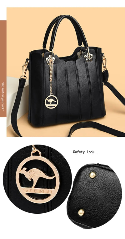 Genuine Brand Luxury Handbag Women Bags Designer High Quality Leather Handbags Large Capacity Shoulder Crossbody Bags for Women