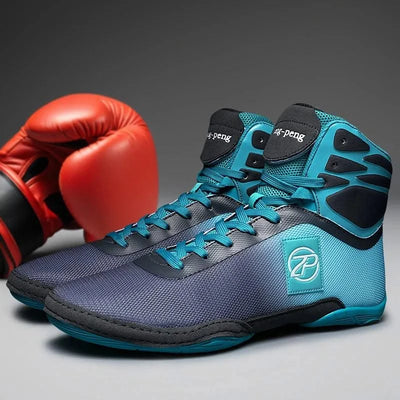 Men Wrestling Shoes Original Boxing Shoes Breathable Training Fighting Sneakers Casual Sports Professional Gear Wrestling Boots