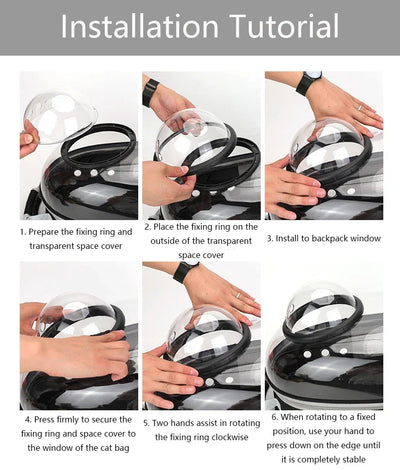 Cat Carrier, Pet Carrier, Breathable Pet Backpack for Cats and Dogs, Cat Carrier for Carrying Cats Outdoors