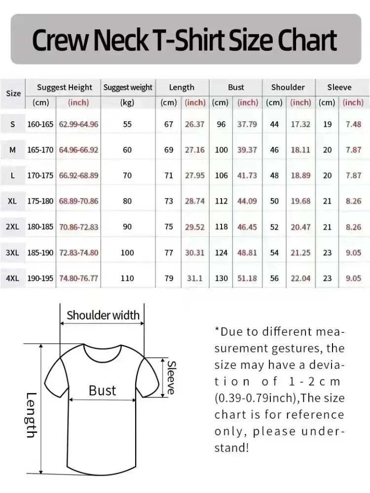Trendy brand printed short-sleeved T-shirts for men and women, new casual loose round-neck heavyweight T-shirts