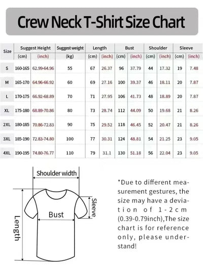 Trendy brand printed short-sleeved T-shirts for men and women, new casual loose round-neck heavyweight T-shirts
