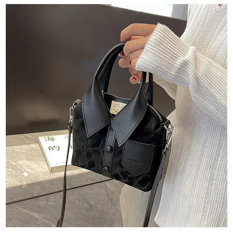 Tote Bag Hand Bags for Women 2024 Designer Handbag Shoulder Square Crossbody Korean Popular Youth Women's Fashion Original