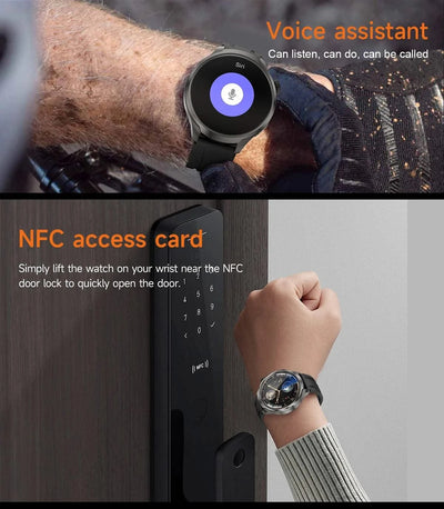2025 New For HUAWEI High-end Sports Smart Bracelet Men GPS NFC 1.85 AMOLED Screen Compass Waterproof Bluetooth Call Smartwatches