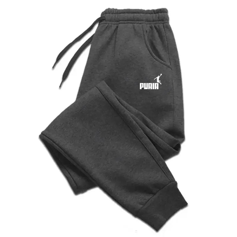 Men's Clothing Trousers Autumn And Winter Men Casual Pants Fashion Soft Sweatpants Jogging Sports Pants 4Colors Brand Logo Print