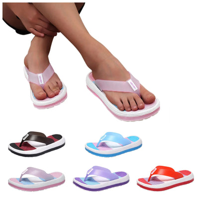 Women'S Flip Flops Thong Sandals Quick Dry Beach Slippers Shower Slides Walking Shoes Beach Thickened Sandals