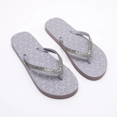 Women's Flip Flops Lightweight and Soft Footbed, Thin Strap Beach Sandal