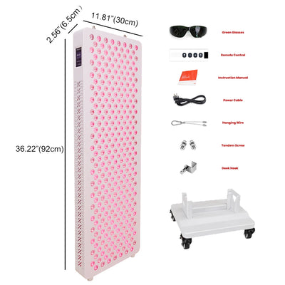 RL300MAX Red Therapy Light With Touch Screen Large Panel 7 Wavelength Infrared LED Device for Skin Care