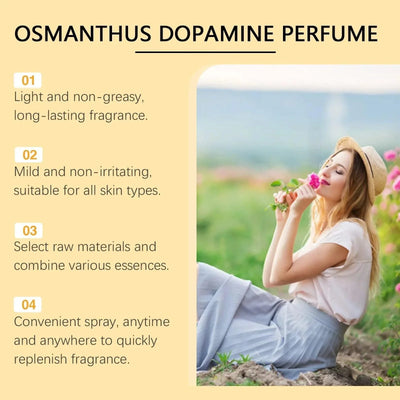 Oriental Floral Gilt Light Osmanthus Fragrance Ultimate Temptation Dating Perfume Lasting Romantic Perfume Fresh Unisex Perfume