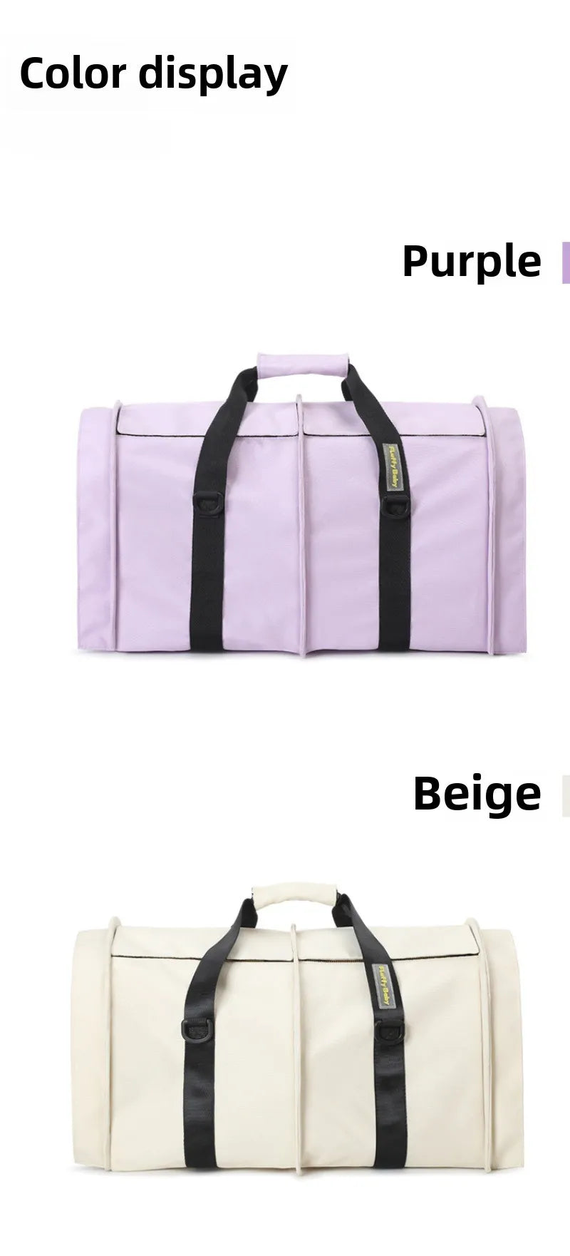 Pet Crossbody Bags Strong Bearing Capacity Breathable and Wear-resistant Cats Bag Carriers Large Space Portable Pet Products