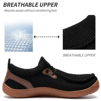 Men's Extra Wide Width Shoes Soft Sole Anti Slip Casual Sneakers Breathable Walking Shoes Comfortable Footwear for Flat Feet