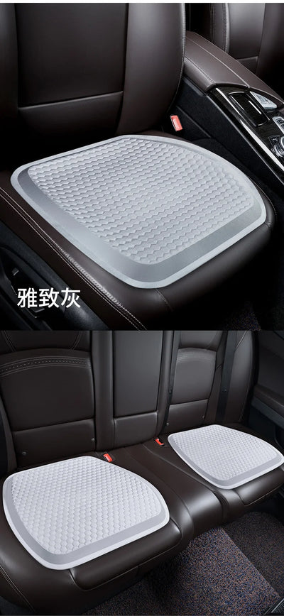 Summer Breathable Cool Comfortable Car Universal Cushion Car Multi-function Egg Gel Cushion Seat Covers Office Ice Cooling Pad