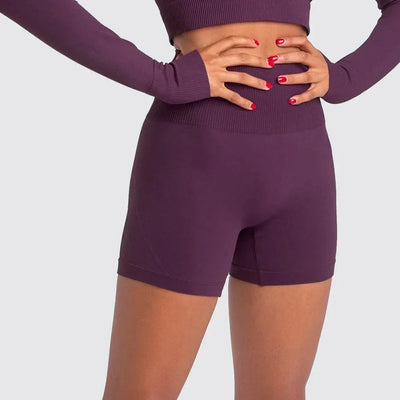 WAREBALL Sports Shorts For Women Cycling Jogging Fitness High Waist Booty Push Up Gym Shorts Female Tight Leggings Yoga Clothing