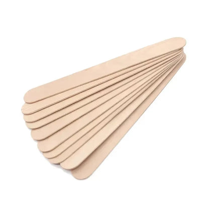 50pcs/100pcs  Woman Wooden Body Hair Removal Sticks Wax Waxing Disposable Sticks Beauty Toiletry Kits Wood Spatula