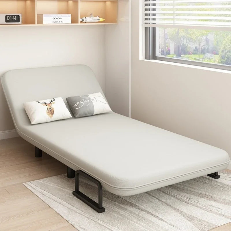 Sofa bed folding dual-purpose small apartment living room Internet celebrity telescopic bed single balcony
