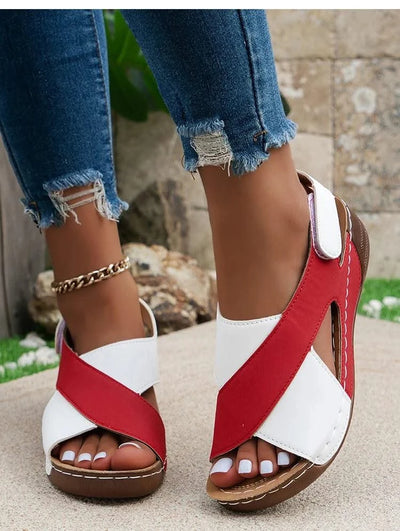 Summer Sandals Shoes Women Party Sandals For Women Outdoor Sandals Ladies Wedge Walking Shoes Beach Female Sandal Women Footwear