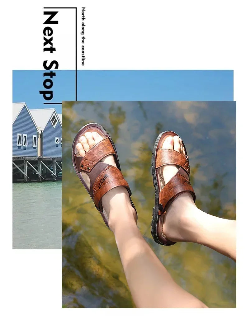 Shiatsu Slippers for Men Cheap Shoes Man Summer Slippers Replicas Luxury Brands Shoes Men Sandals 2024 Trending Flat Sandal Mens
