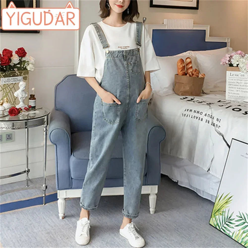 Pregnancy Clothing Loose Maternity Pant Pregnant Trousers for Pregnant Women Jeans Overalls Jumpsuit Clothes pregnancy pants