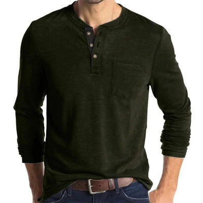 Men's Fashion Casual O Neck Long Sleeve Tops |T-Shirts| Gym | Soccer | Tees | Streetwear | Men & Teenager's Clothing