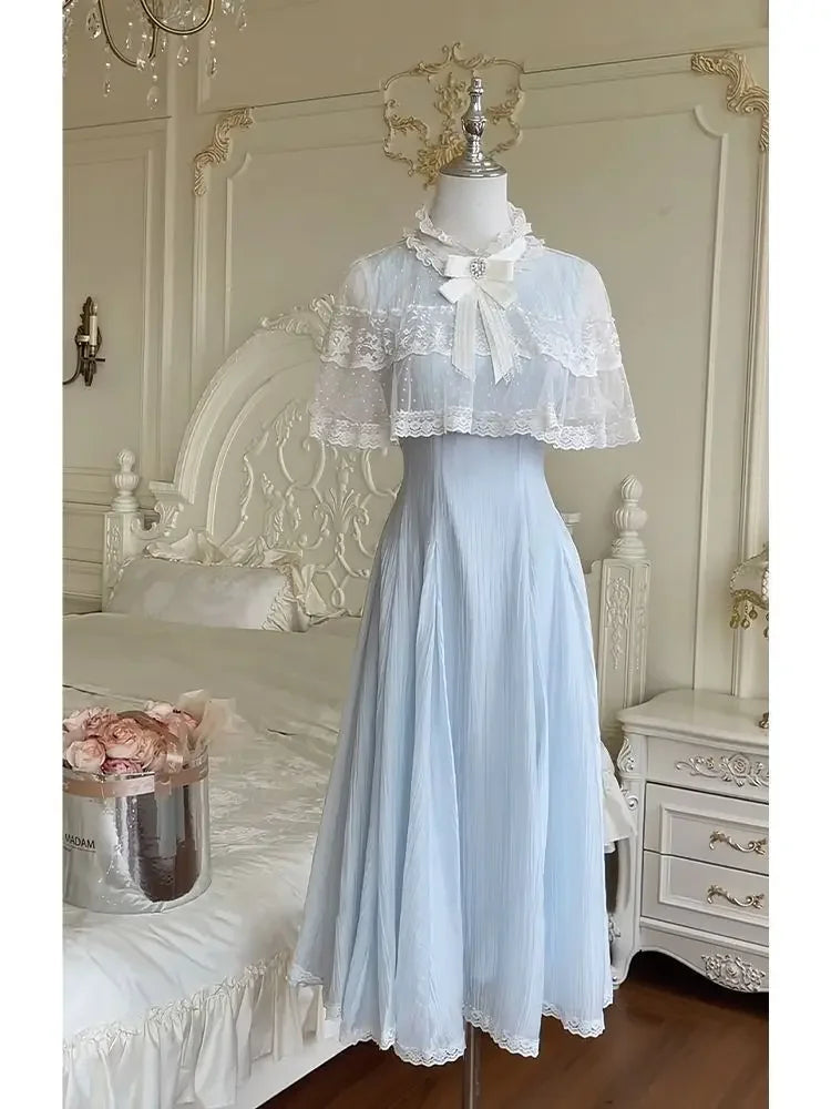 Vintage Dress Women Casual Y2k Gothic V-neck Summer Evening Party Dresses Bodycon Slim High Street Chic Skinny 2025 Clothing