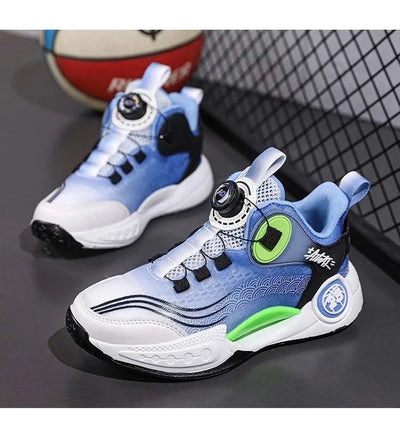 Children Basketball Shoes Boys Sneaker 2025 New Luxury Tennis Shoes 4 To 12 Years Breathable Non-slipp Sports Shoes for Boy
