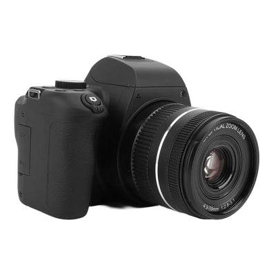 Digital Zoom Camera 4K 72MP HD Digital Video Camera Slow Motion Image Stabilization Time Lapse with Telescopic Lens for Travel