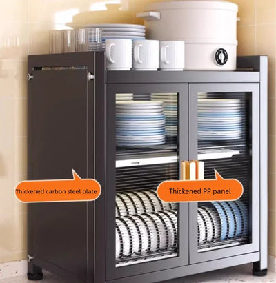 Kitchen Furniture Storage Cabinet For Efficient Organization Of Bowls Dishes Cups Tables