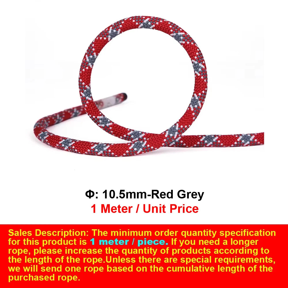 Φ:9mm-14mm,Static Ropes For Outdoor Climbing, High-Altitude Operation, Rapid Descent, Safety Rope, Various Specifications,P738