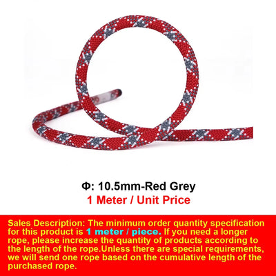 Φ:9mm-14mm,Static Ropes For Outdoor Climbing, High-Altitude Operation, Rapid Descent, Safety Rope, Various Specifications,P738