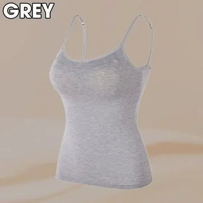 Higher Quality Solid Padded Bra Sexy Women Tops Camisole Top Women Vest Women Camisole with Built in Bra Cami Top Vest Tank Top
