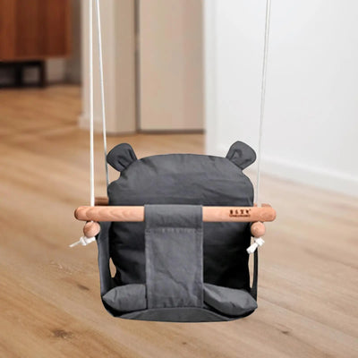 Swing Seat  Hanging Swing Seat Baby Swings Indoor Door Frame Cotton Linen Canvas Swing For Infants And Young Children