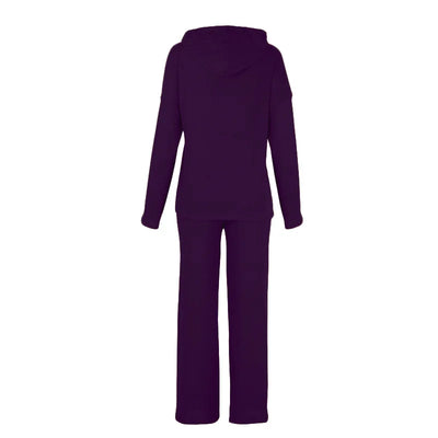 2023 Autumn Casual Wear Women Lounge Tracksuit 2 Piece Set Loose Lounge Sets Ladies Hooded Sweat Suit Outfits Female