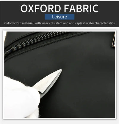 Men Fashion Laptop Waist Packs Trendy Computer Chest Bag Usb Shoulder Bag Leisure Chest Bag Large Capacity Crossbody Bag